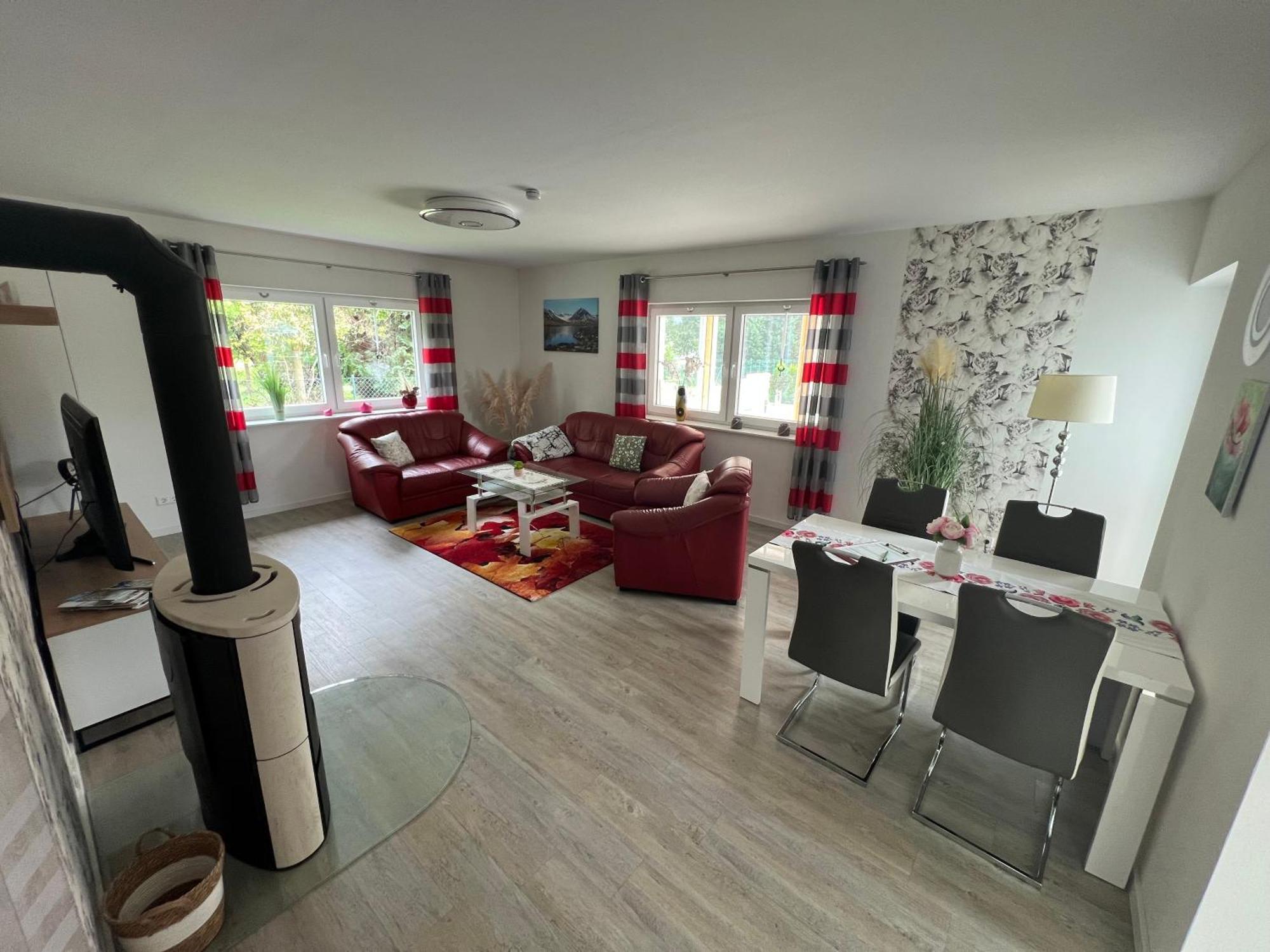 Villa Ferienhaus Lubke à Mühlhausen Extérieur photo